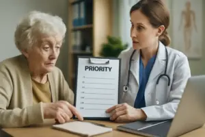 Come prenotare visite specialistiche senza tempi di attesa lunghi? Il metodo poco noto della lista di priorità per anziani